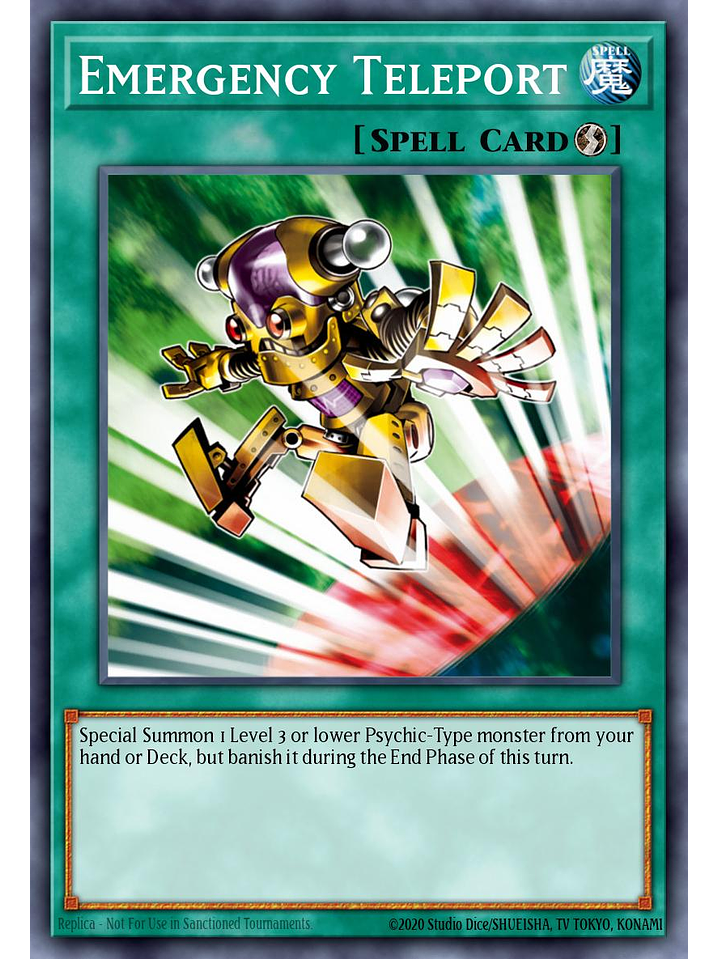 Emergency Teleport - L26D-ENX16 - Common 1st Edition 1