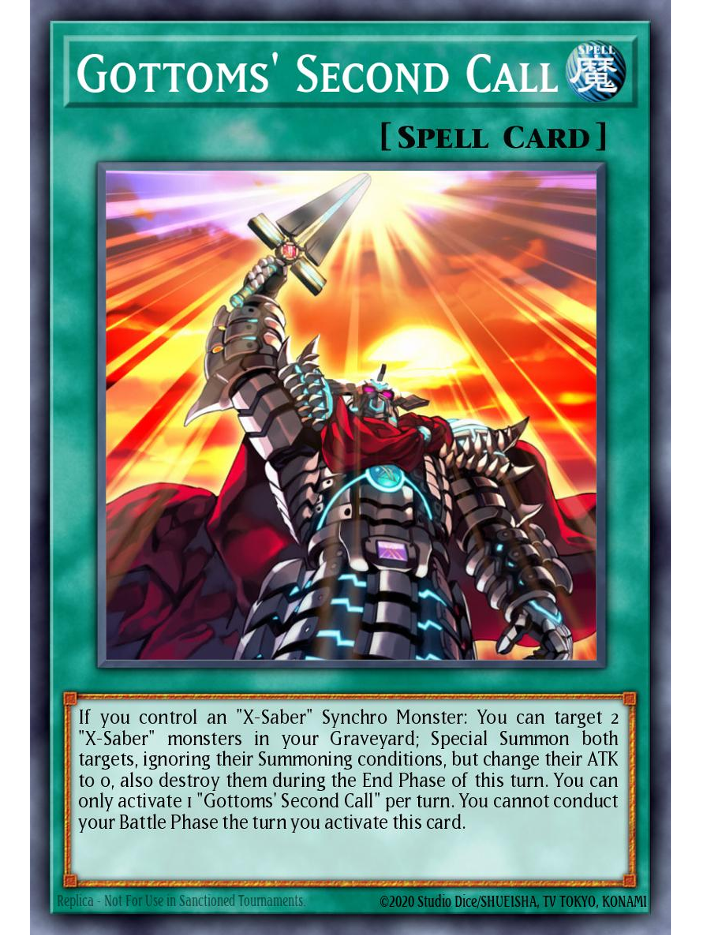 Gottoms' Second Call - L26D-ENX19 - Ultra Rare 1st Edition 1