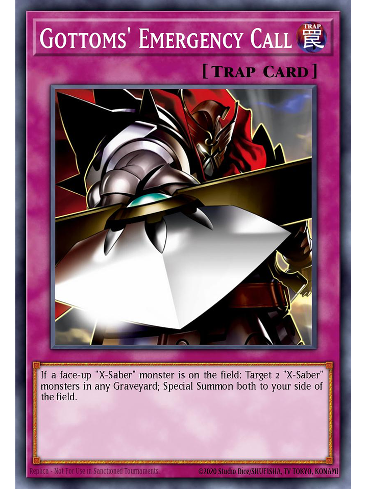 Gottoms' Emergency Call - L26D-ENX26 - Secret Rare 1st Edition 1