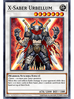 X-Saber Urbellum - L26D-ENX30 - Common 1st Edition