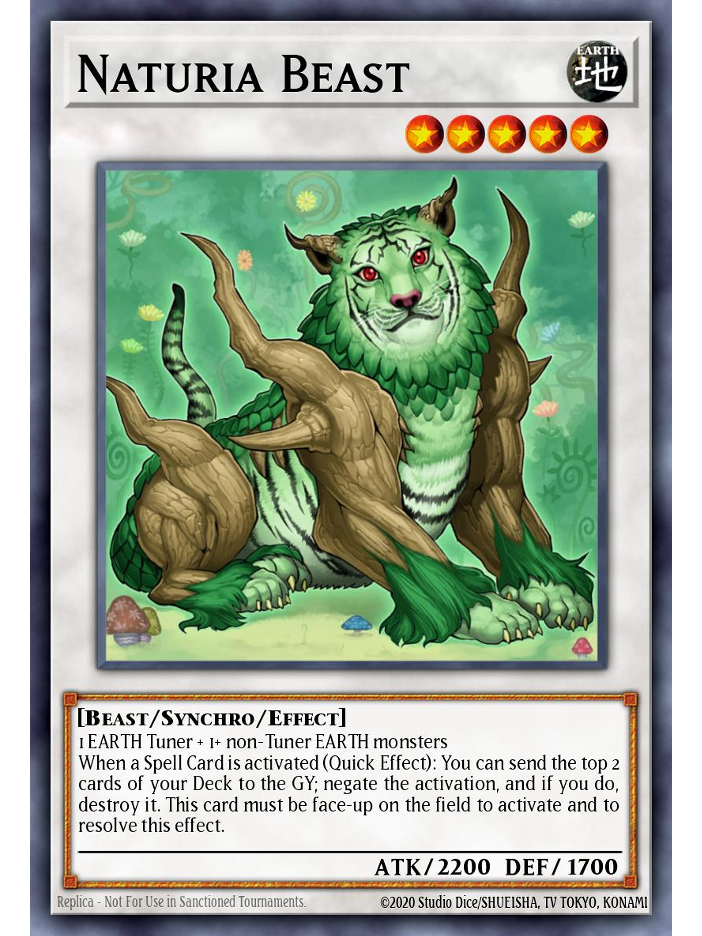Naturia Beast - L26D-ENX32 - Common 1st Edition 1