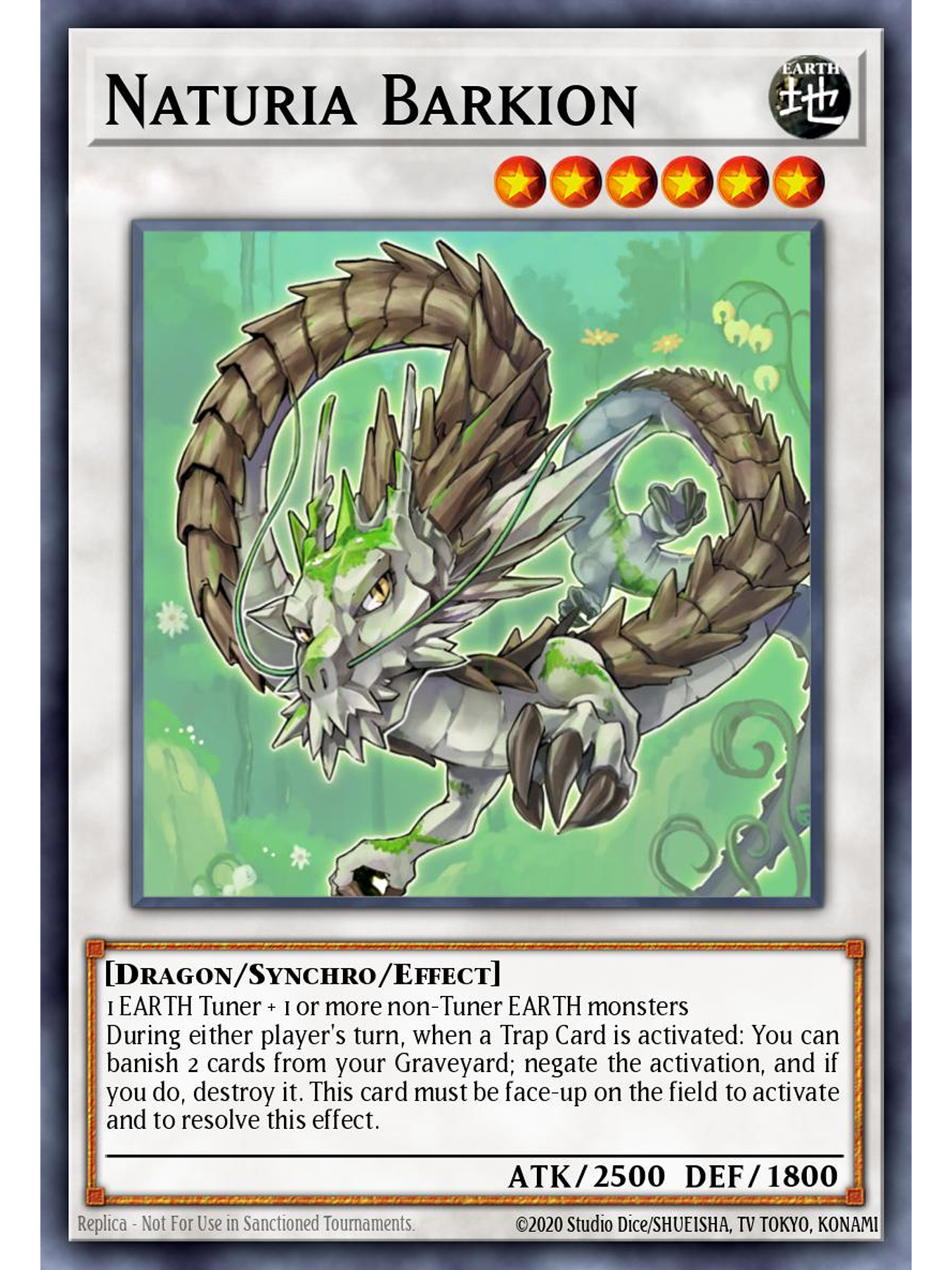 Naturia Barkion - L26D-ENX33 - Common 1st Edition 1