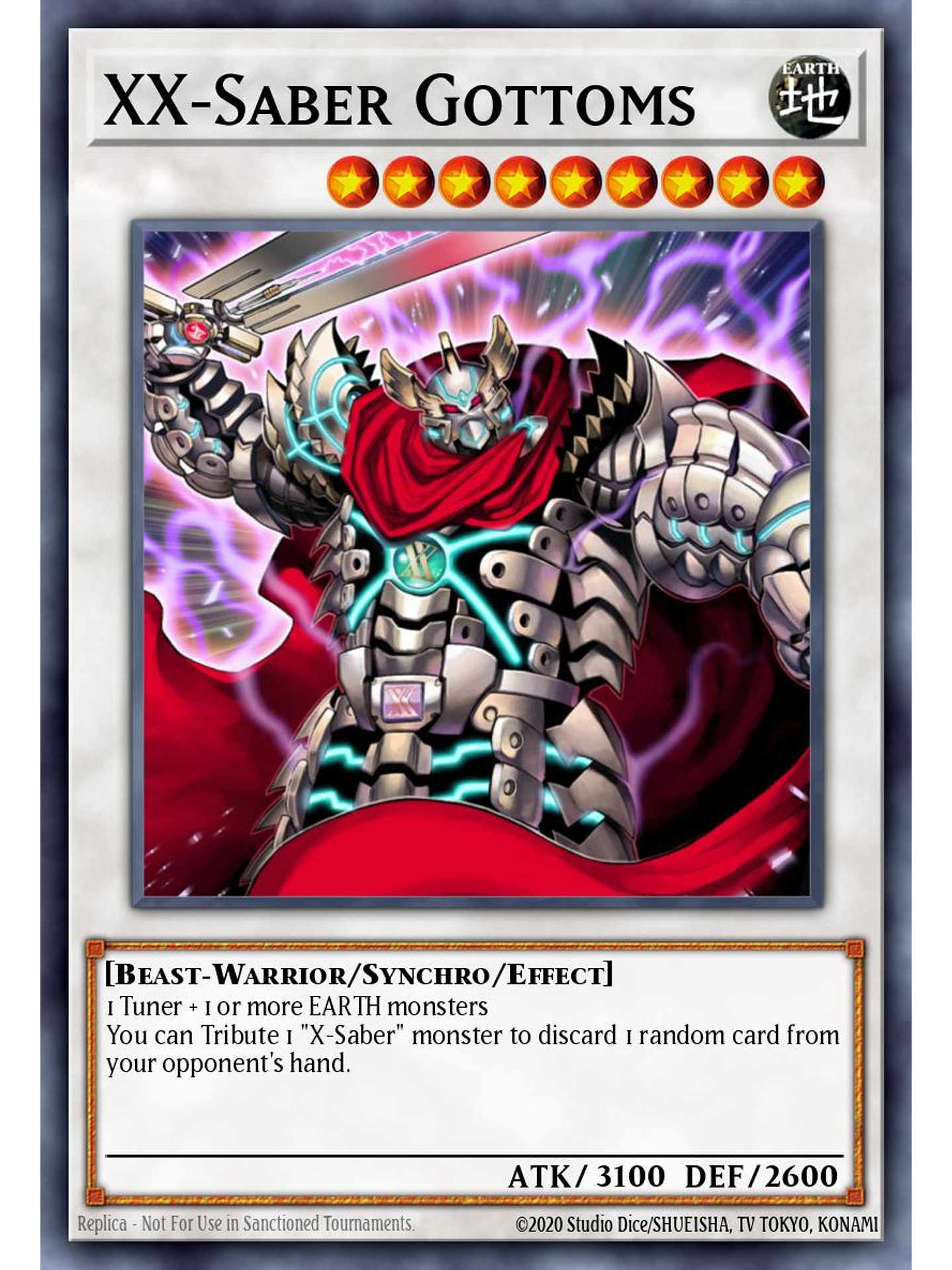 XX-Saber Gottoms - L26D-ENX34 - Common 1st Edition 1