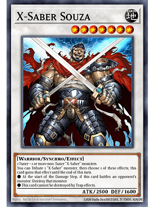 X-Saber Souza - L26D-ENX37 - Common 1st Edition