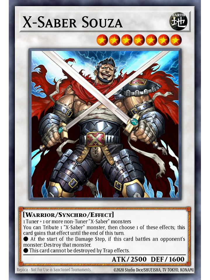 X-Saber Souza - L26D-ENX37 - Common 1st Edition 1