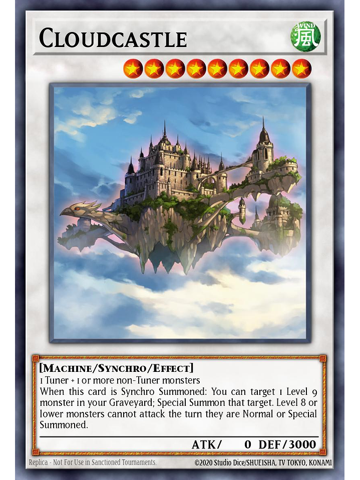 Cloudcastle - L26D-ENX38 - Common 1st Edition 1