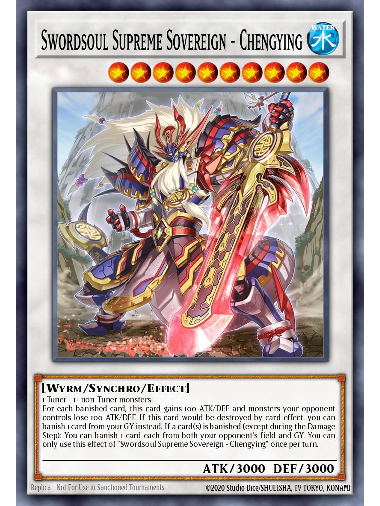 Swordsoul Supreme Sovereign - Chengying - L26D-ENX41 - Common 1st Edition 1