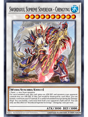 Swordsoul Supreme Sovereign - Chengying - L26D-ENX41 - Common 1st Edition