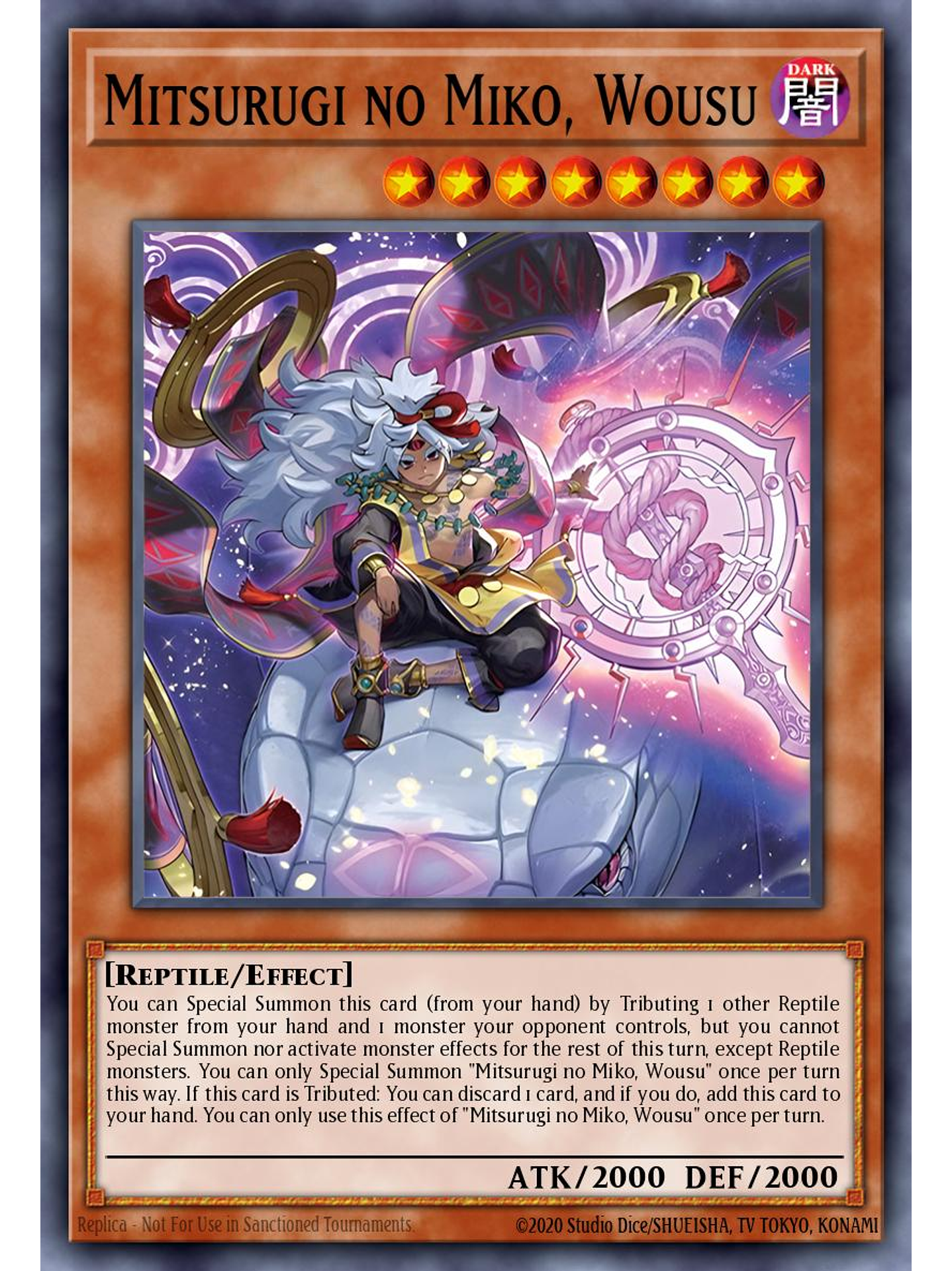 Mitsurugi no Miko, Wousu - L26D-ENM07 - Common 1st Edition 1