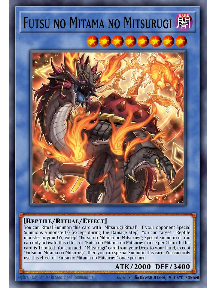 Futsu no Mitama no Mitsurugi - L26D-ENM09 - Ultra Rare 1st Edition 1