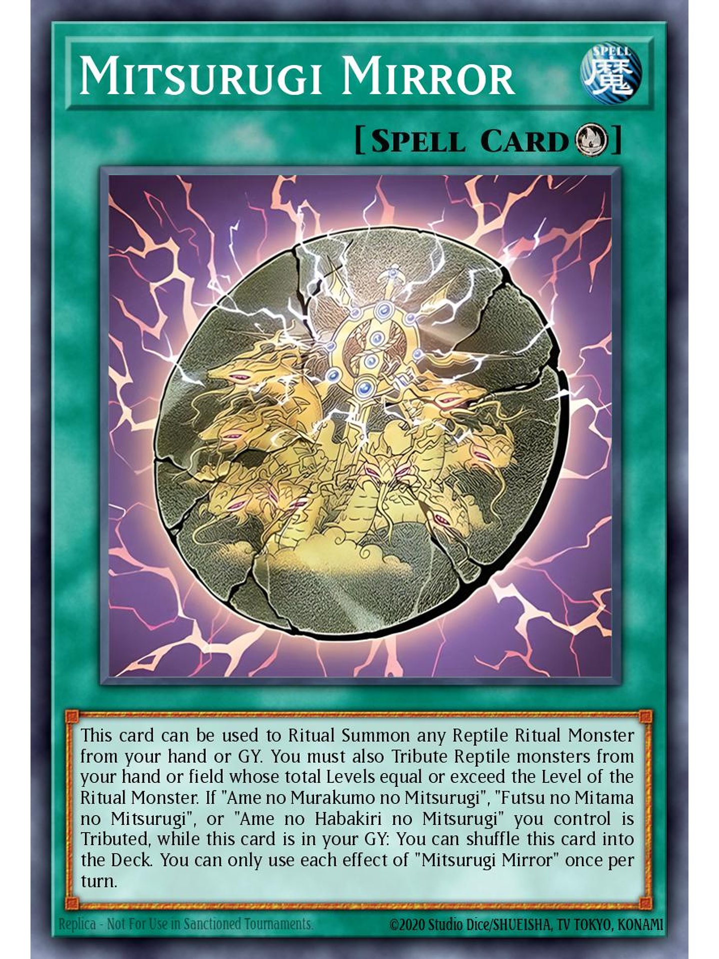 Mitsurugi Mirror - L26D-ENM16 - Ultra Rare 1st Edition 1