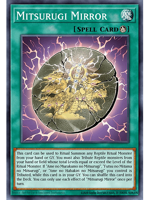 Mitsurugi Mirror - L26D-ENM16 - Ultra Rare 1st Edition