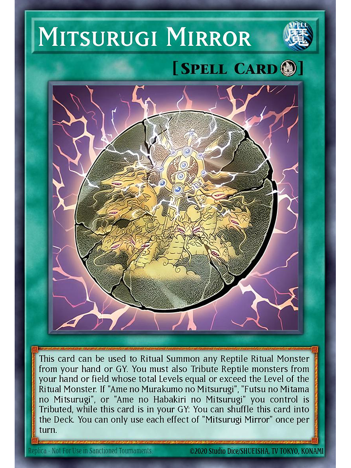 Mitsurugi Mirror - L26D-ENM16 - Ultra Rare 1st Edition 1