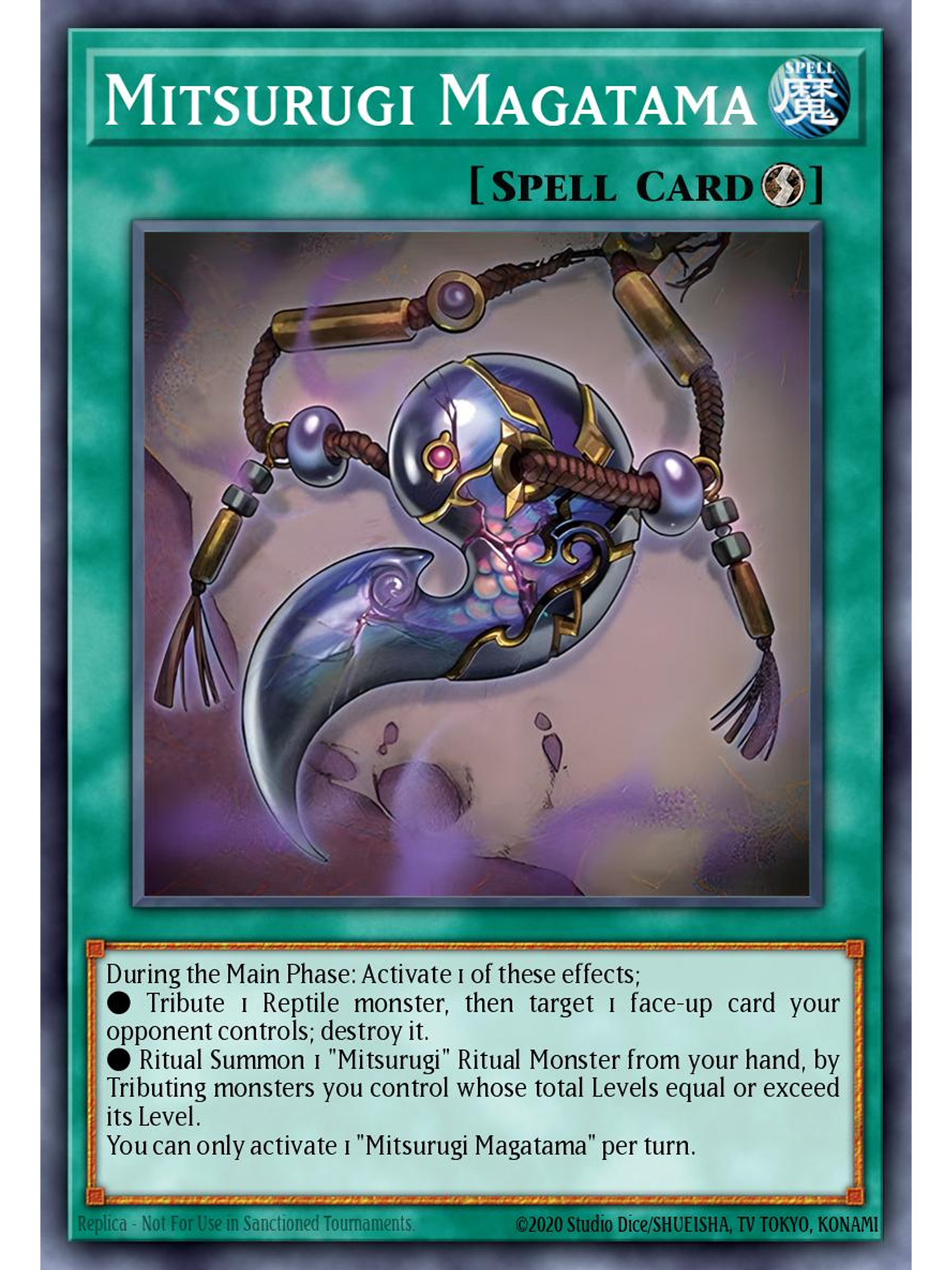 Mitsurugi Magatama - L26D-ENM17 - Common 1st Edition 1