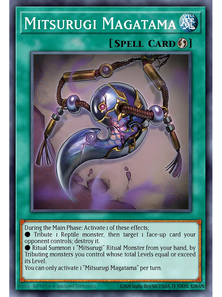 Mitsurugi Magatama - L26D-ENM17 - Common 1st Edition 1