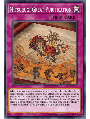 Mitsurugi Great Purification - L26D-ENM20 - Ultra Rare 1st Edition