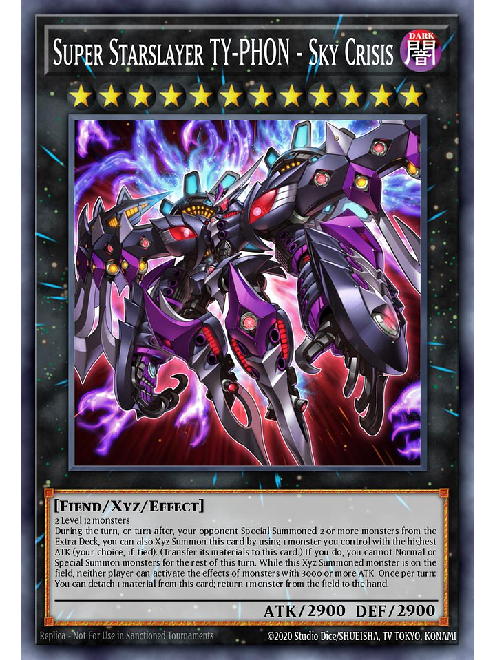 Super Starslayer TY-PHON - Sky Crisis - L26D-ENM28 - Common 1st Edition 1