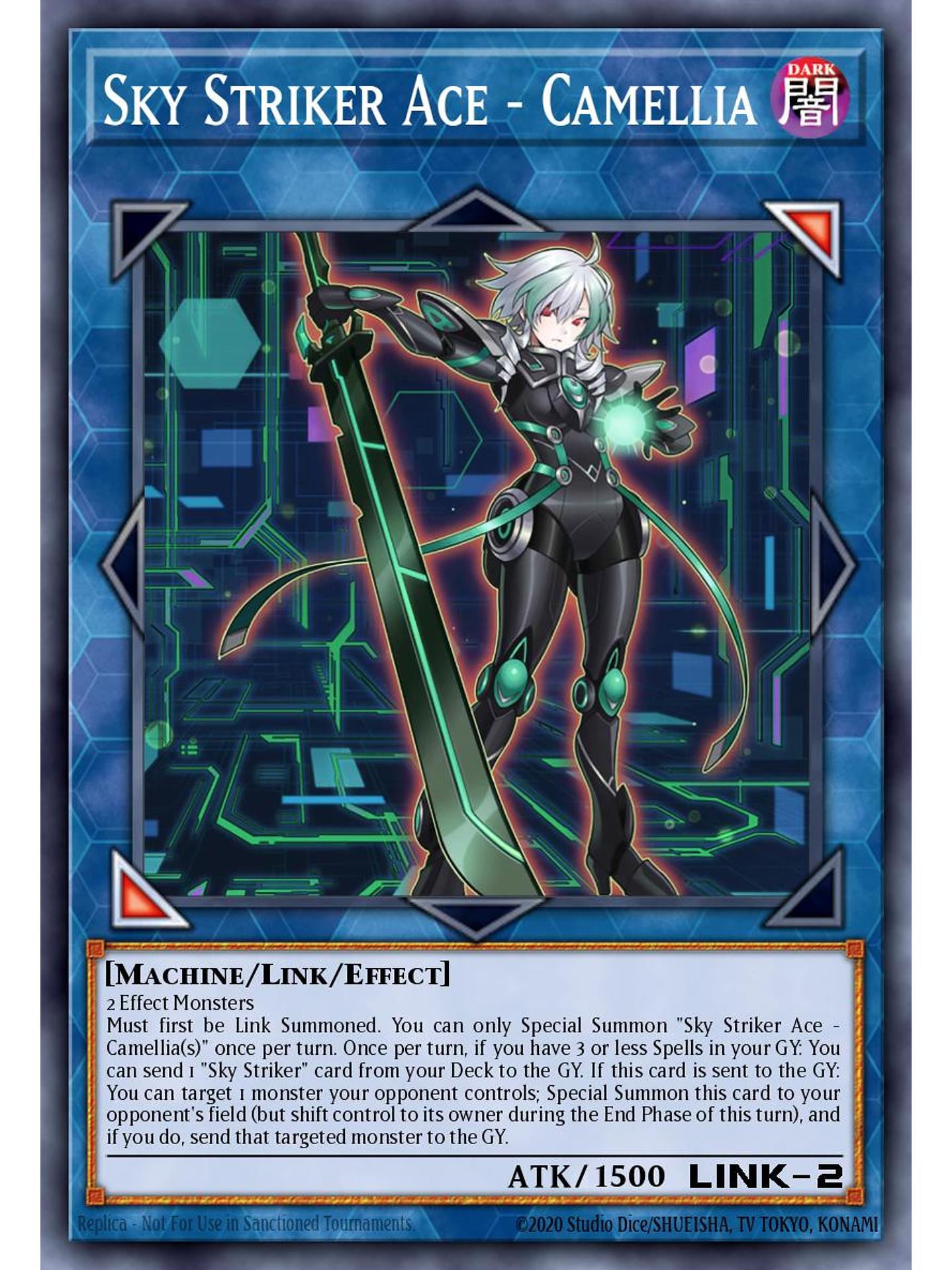 Sky Striker Ace - Camellia - L26D-ENS31 - Starlight Rare 1st Edition 1