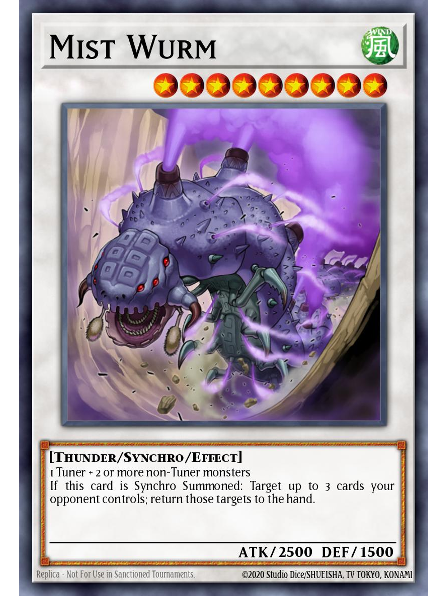 Mist Wurm - L26D-ENX29 - Secret Rare 1st Edition 1