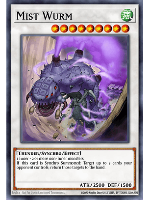 Mist Wurm - L26D-ENX29 - Secret Rare 1st Edition