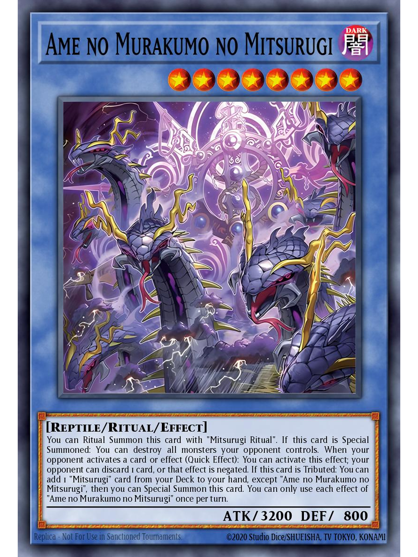 Ame no Murakumo no Mitsurugi - L26D-ENM08 - Secret Rare 1st Edition 1