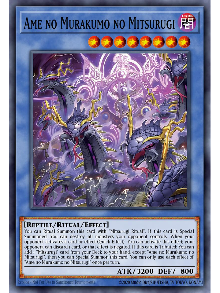 Ame no Murakumo no Mitsurugi - L26D-ENM08 - Secret Rare 1st Edition 1