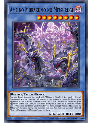 Ame no Murakumo no Mitsurugi - L26D-ENM08 - Starlight Rare 1st Edition