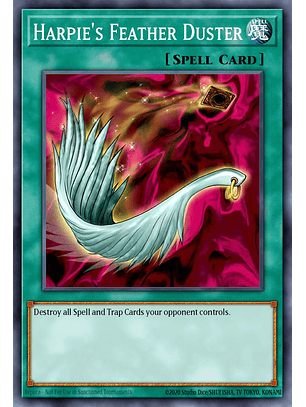 Harpie's Feather Duster - L26D-ENS06 - Common 1st Edition