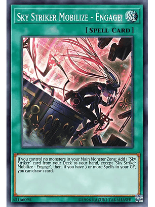 Sky Striker Mobilize - Engage! (alternate art) - L26D-ENS10 - Secret Rare 1st Edition
