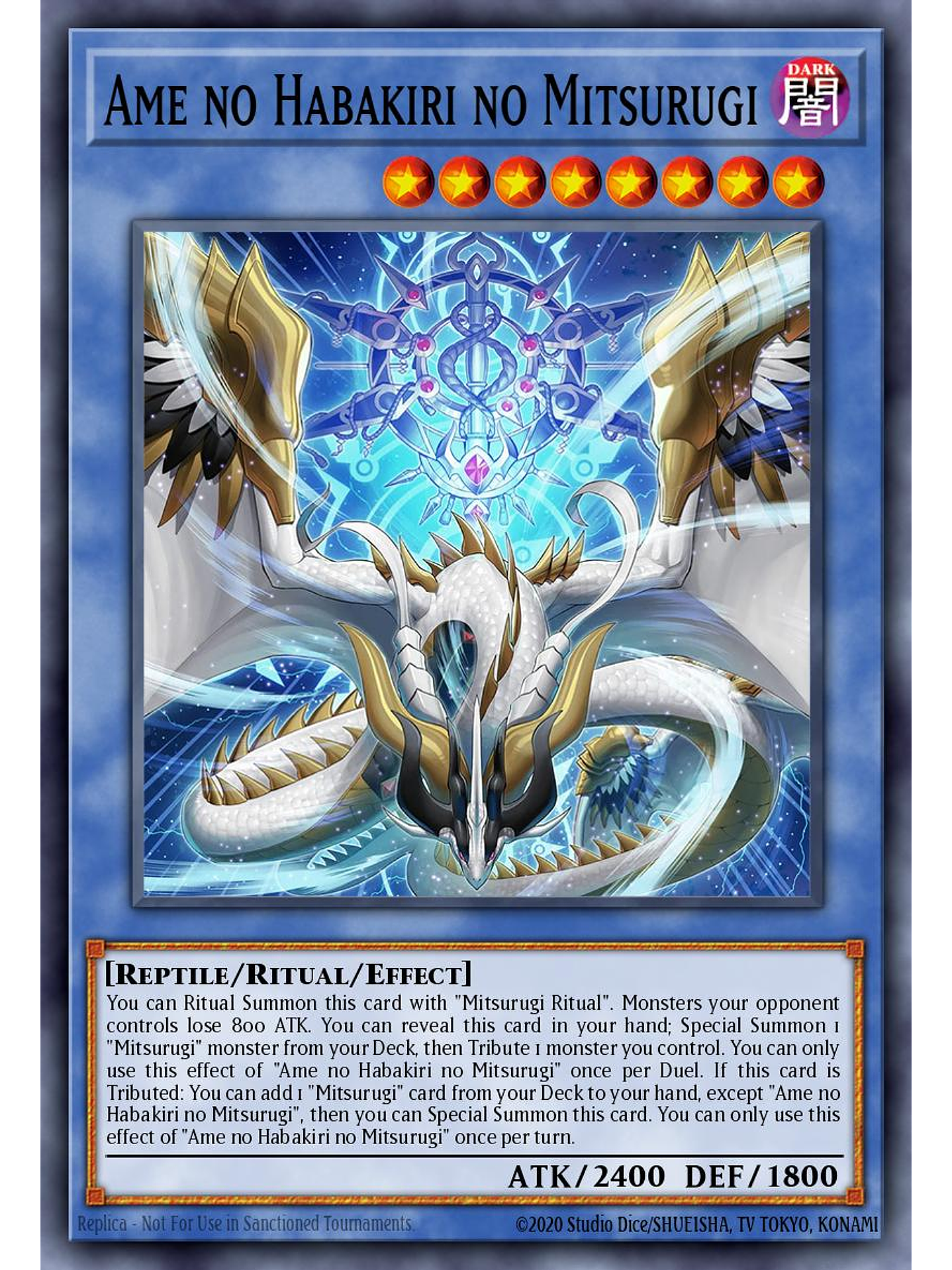 Ame no Habakiri no Mitsurugi - L26D-ENM10 - Secret Rare 1st Edition 1