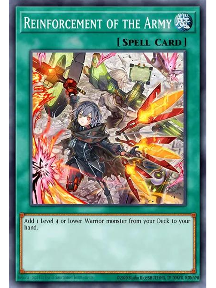 Reinforcement of the Army (alternate art) - L26D-ENS08 - Starlight Rare 1st Edition 1