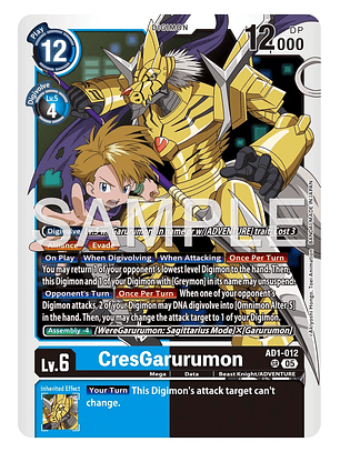 AD1-012 SR CresGarurumon