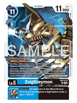 AD1-013 R ZeigGreymon
