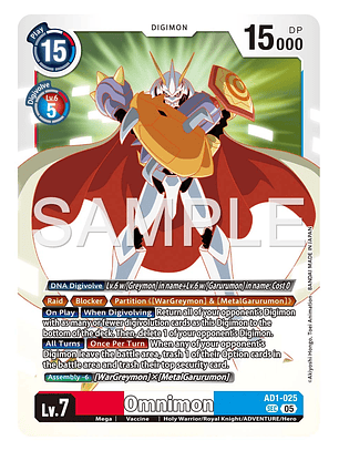 AD1-025 SEC Omnimon
