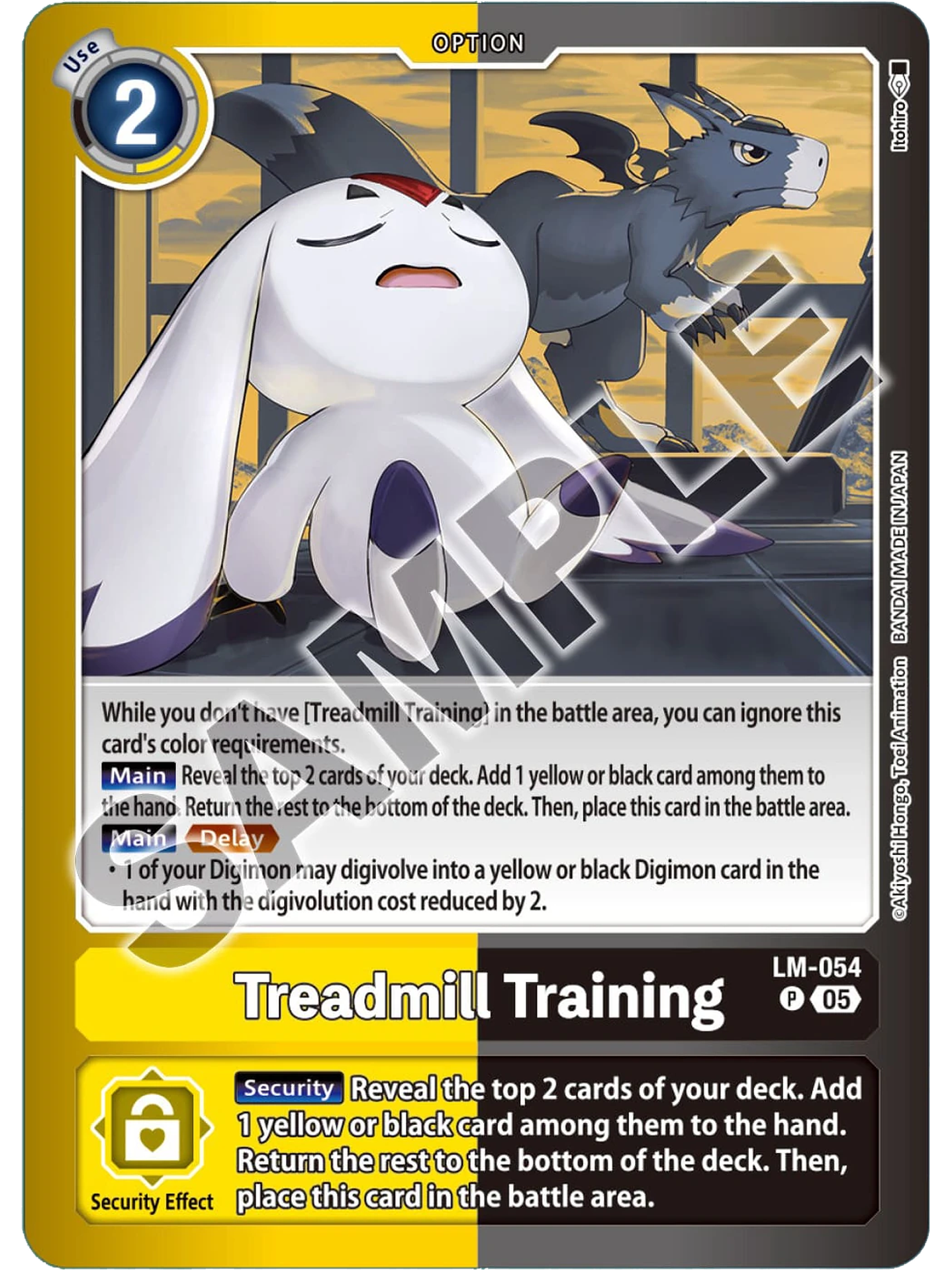 LM-054 (Alternate Art) Treadmill Training 1