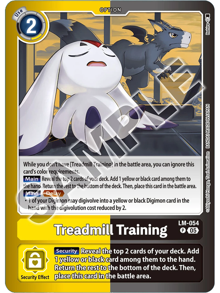 LM-054 (Alternate Art) Treadmill Training 1