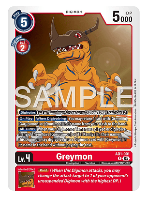 AD1-001 R Greymon