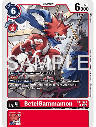 RB1-008 C BetelGammamon (AD01 Reprint)