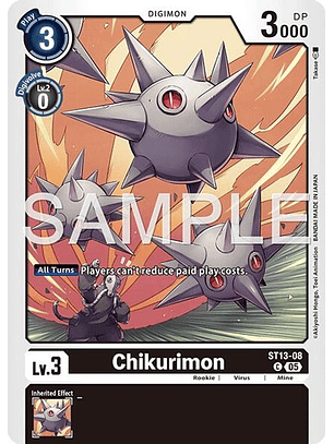 ST13-08 C Chikurimon (AD01 Reprint)