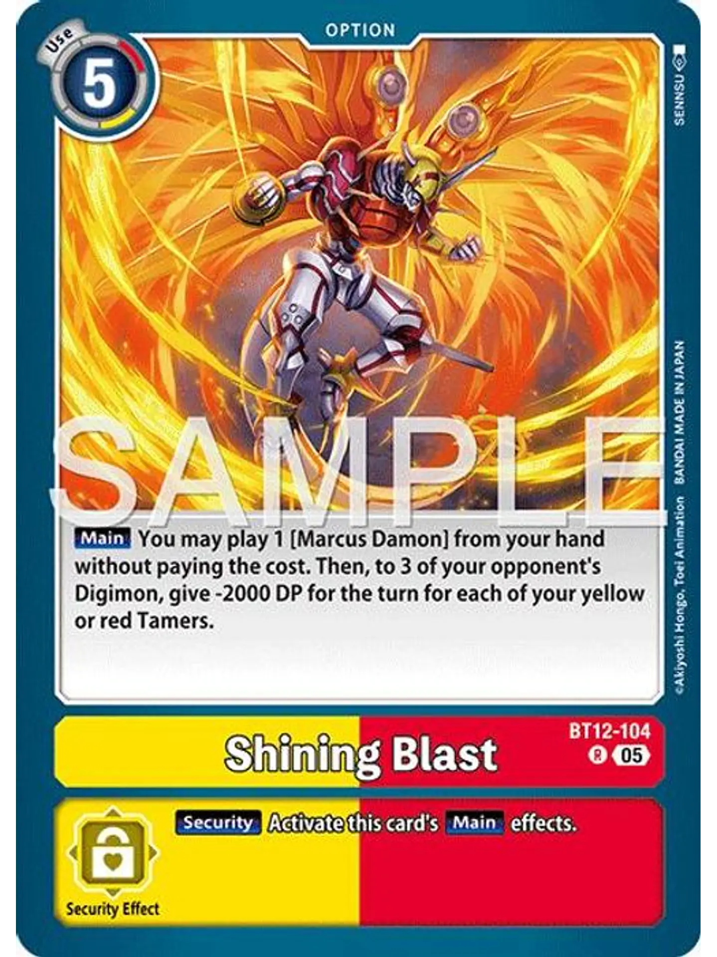 BT12-104 R Shining Blast (AD01 Reprint) 1