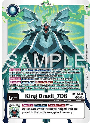 BT13-007 SR King Drasil_7D6 (AD01 Reprint)