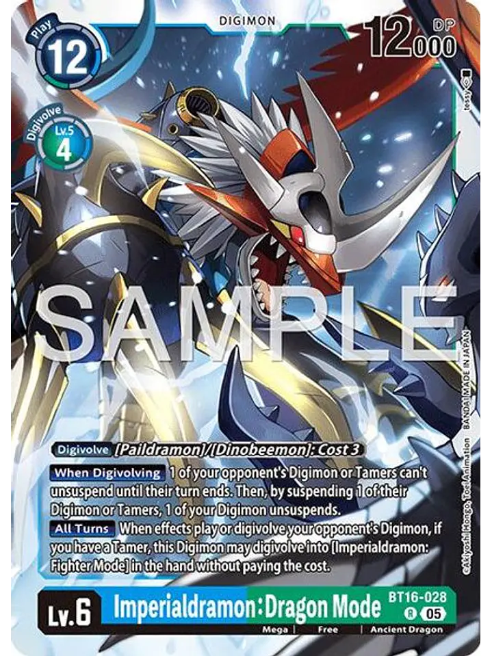 BT16-028 R Imperialdramon: Dragon Mode (AD01 Reprint) 1