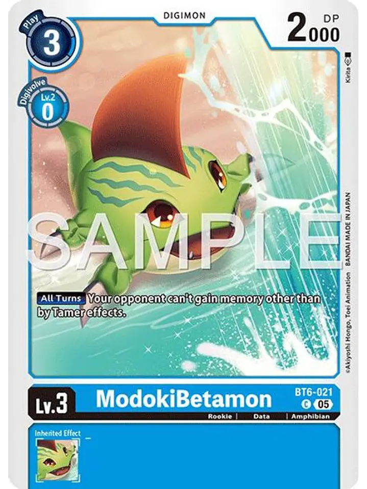 BT6-021 C ModokiBetamon (AD01 Reprint) 1