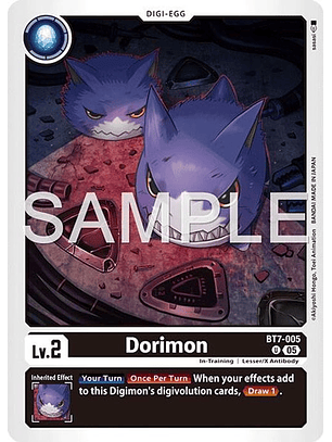 BT7-005 U Dorimon (AD01 Reprint)