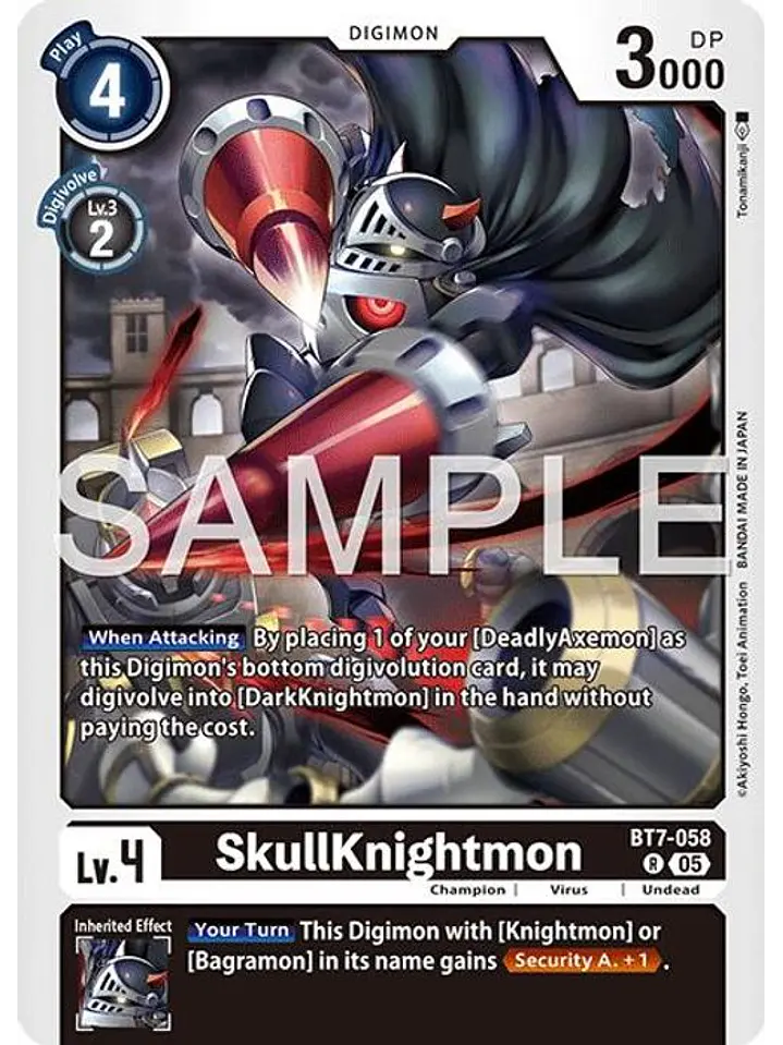 BT7-058 R SkullKnightmon (AD01 Reprint) 1