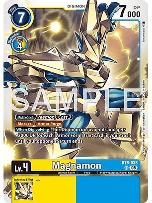 BT8-038 SR Magnamon (AD01 Reprint)
