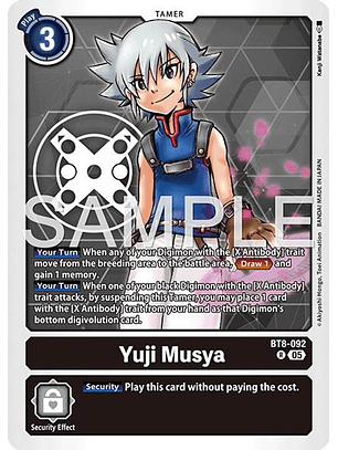 BT8-092 R Yuji Musya (AD01 Reprint)