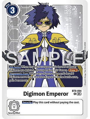 BT8-094 R Digimon Emperor (AD01 Reprint)