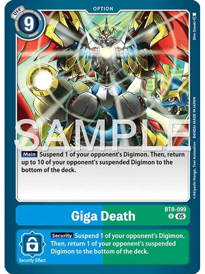 BT8-099 R Giga Death (AD01 Reprint) 1