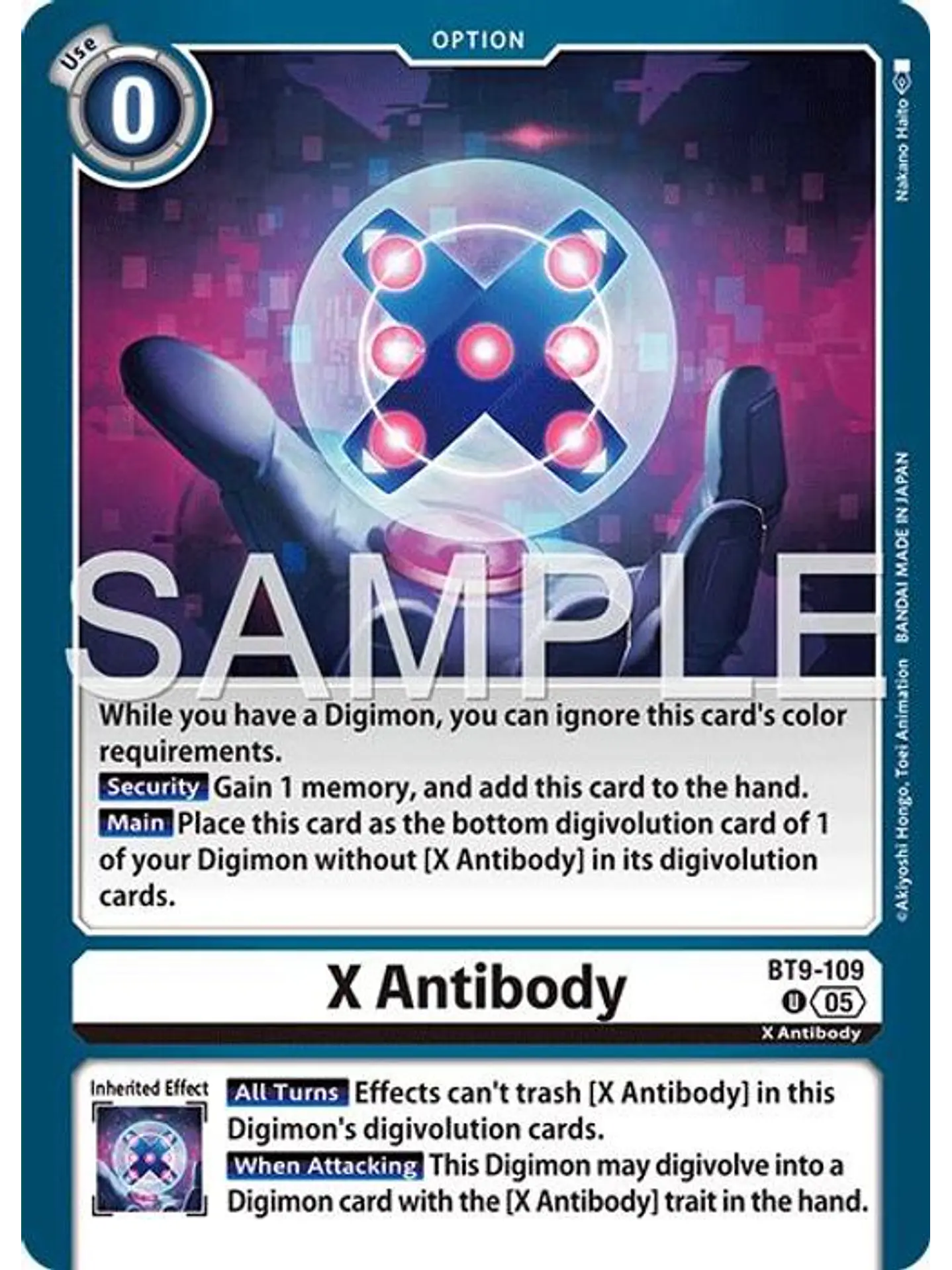 BT9-109 U X Antibody (AD01 Reprint) 1